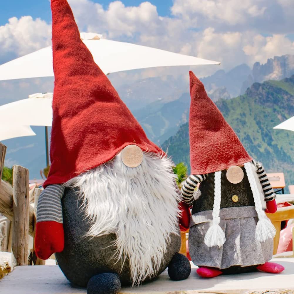 Amazon.com: 6 Pcs Colorful Gnome Beard Handmade Faux Fur Pre-Cut